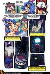 chapter_1_the_girl_with_sharp_teeth comic dumfer_(skarp_world) gerph high_quality skarp_world skarpne_(skarp_world)