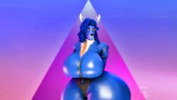 3d blue_body blue_hair blue_mask bodysuit deer deer_ears diokat f4 fempyro huge_ass huge_breasts hyper_ass large_breasts latex latex_suit oc pyro sfm source_filmmaker team_fortress_2 thick valve