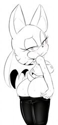 rouge the bat from sonic (series) by hearlesssoul