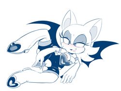 rouge the bat from sonic (series) by hearlesssoul