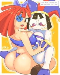 pomni (beach outfit) from glitch productions by edalv
