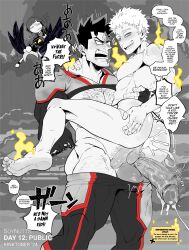 2boys all_for_one bara boku_no_hero_academia endeavor_(my_hero_academia) enji_todoroki fumikage_tokoyami gay impregnation impregnation_attempt impregnation_risk jirou_kyouka kyoka_jiro male male/male male_only muscular muscular_male my_hero_academia public_exposure rape raped_by_enemy soynutts todoroki_enji tokoyami_fumikage villain yaoi