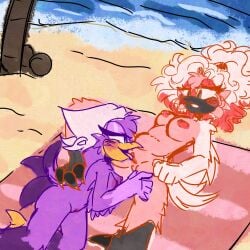 cecelia the cockatoo (character) from sonic (series) by mnsterfxcker