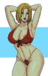 blue mary from fatal fury by solidusgrilo