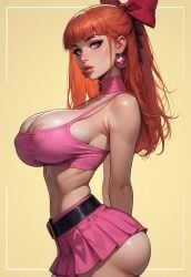 blossom (powerpuff girls) from cartoon network by jetspropulsion