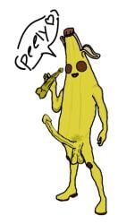 banana boner dildo fortnite male_only peely peely_fortnite penis yellow_body