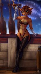 captain amelia from treasure planet by fluff-kevlar