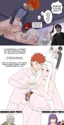 5boys 5girls archer_(fate) bald black_hair black_hair_female black_hair_male boobs bottomless bottomless_male breasts chomper_(pvz) completely_nude completely_nude_female cum cum_in_pussy cum_inside dark-skinned_male dark_skin doggy doggy_style emiya_(fate) emiya_shirou english_text fate_(series) female flower gun hair_ribbon heart_sign heart_symbol illyasviel_von_einzbern impregnation irisviel_von_einzbern jubstacheit_von_einzbern justeaze_lizrich_von_einzbern kiritsugu_emiya kmvt kmvt69 long_hair long_hair_female male matou_sakura meme milf multiple_boys multiple_girls necklace nude nude_female old_male old_man open_mouth plants_vs_zombies pregnant pregnant_belly pregnant_female purple_hair purple_hair_female pussy red_eyes red_eyes_female red_hair red_hair_male rie_nia ring sex sex_from_behind shocked shocked_expression simple_background tears text tits tohsaka_rin vaginal_penetration vaginal_sex vest wedding_dress wedding_ring white_eyelashes white_hair white_hair_female zouken_matou