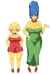 lisa simpson from the simpsons by coca-bee