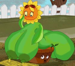 flower-pot (pvz) from plants vs zombies by trudo-gosha