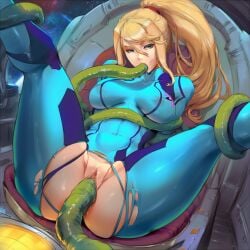 samus aran from metroid by lucakp