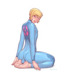 samus aran from metroid by xysamus
