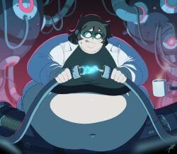 fat_fetish jeetdoh obese_female plus_size scientist ssbbw