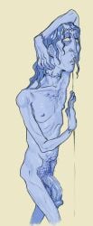1boy andy_hock andy_hock_(zombie) big_penis blue_eyes blue_hair blue_penis blue_penis_tip blue_skin collarbone digital_drawing_(artwork) digital_media dirty disgusting dizzy erect_penis erection eyes_crossed floppy_cock forehead_mark hip_bones icy_blue_eyes insane_asylum leaning_on_wall limp_dick limp_penis long_hair long_hair_male long_penis male male_focus male_only mental_breakdown mental_changes mental_regression mentally_deficient mentally_struggling mr_shrink oc original original_character original_characters paranormal penis rib_bones scar_on_face scar_on_forehead scar_on_neck scar_on_wrist scars scars_on_neck scrawny scrawny_male skeletal skinny smelly smelly_penis supernatural unaware undead undead_male unhealthy unhygienic veiny_penis visible_ribcage visible_ribs vulnerable vulnerable_pose wall wall_(structure) yellow_background yellow_sclera zombie