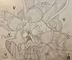 2023 2d a1uvion character_request traditional_media_(artwork)