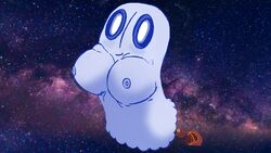 big_breasts cute ghost napstablook undertale