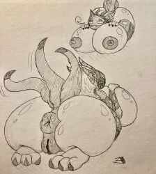 2023 2d a1uvion character_request traditional_media_(artwork)