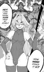 anal anal_sex anus astolfo_(fate) double_penetration english_text fate_(series) femboy gay gay_sex instant_loss_2koma interspecies male male_only monochrome multiple_boys penis raizengax sex tagme text thick_thighs thighs tophat_turtle video voice_acted wide_hips yaoi