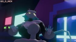furry furry_female go_d_kick nun nun_hat nun_headdress nun_outfit sound_effects tagme tasque_manager_(deltarune) tasque_manager_(nun) undertale undertale_(series) video
