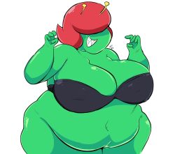 1girls bra jaqartdood odiumcore white_background