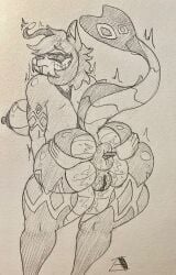 2023 2d a1uvion character_request traditional_media_(artwork)