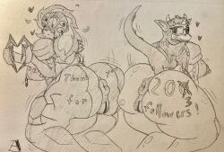 2023 2d a1uvion character_request traditional_media_(artwork)