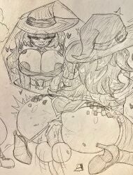 2023 2d a1uvion character_request traditional_media_(artwork)