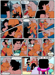 amethyst_(steven_universe) ass breasts cartoon_network comic cunnilingus fellatio fragments_(steven_universe_future) from_behind garnet_(steven_universe) gem_(species) gem_fusion hairy_pussy jasper_(steven_universe) kissing kissing_neck male/female muscular_female nipples nude oral pearl_(steven_universe) pubes pubic_hair pussy pussy_hair pussy_juice rebeccarains snu-snu spread_legs steven_quartz_universe steven_universe tagme thick_thighs thigh_gap torn_clothes vaginal_penetration wide_hips