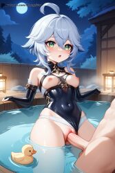 ai_generated furina_(genshin_impact) hot_tub uncensored