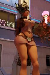 1girls 3d activision big_ass big_breasts blizzard_entertainment breasts busty chest curvaceous curvy curvy_figure female hashimoto_kiriko hips hourglass_figure huge_breasts kiriko_(overwatch) kiriko_kamori large_breasts legalshotax3 legs light-skinned_female light_skin mirrorwatch nishikt overwatch overwatch_2 slim_waist thick thick_hips thick_legs thick_thighs thighs top_heavy voluptuous voluptuous_female waist wide_hips