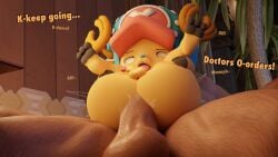 aidenz big_penis bubble_butt chopper gay non-human nude tony_tony_chopper toony