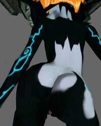 1girls animated bcs female female_only imp_midna midna nintendo solo straight_hair the_legend_of_zelda twilight_princess