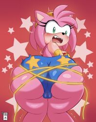 amy rose from dc by kurokiart97