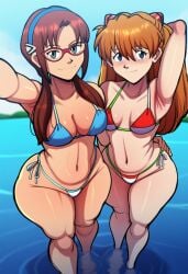 asuka langley sohryu from neon genesis evangelion by seasonedcum