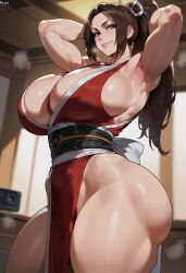 mai shiranui from fatal fury by rayasox