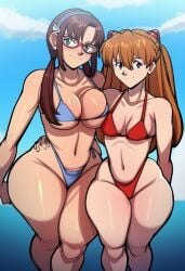 asuka langley sohryu from neon genesis evangelion by seasonedcum