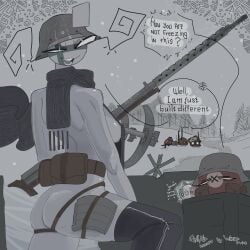 finland (countryhumans) from countryballs by we1rd dude