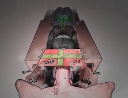 1boy 1girls adore_nice ashley_graves coughing fellatio female gagging human implied_fellatio male male/female male_pov oral pov the_coffin_of_andy_and_leyley
