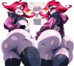 niffty from hazbin hotel by fleshpie669
