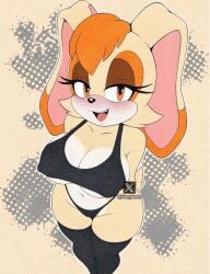vanilla the rabbit from sega by genyacero