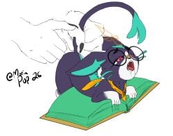 battle principal yuumi from battle academia series by moriapup