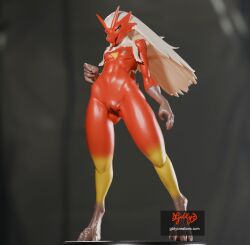 blaziken from pokemon by gibly