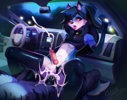 anal anal_orgasm anal_sex animal_genitalia animal_penis anthro anus ashley_(ashleyboi) blue_body blue_fur blush bodily_fluids canid canine car car_sex clothing crop_top cum cum_in_ass cum_inside ejaculation equid equine equine_genitalia equine_penis femboy fox fur genital_fluids genitals gloves hands-free handwear heart_eyes heart_symbol hi_res kehta00 latex latex_clothing latex_gloves latex_handwear latex_legwear latex_panties latex_stockings latex_underwear legwear looking_pleasured male male/male male_penetrated male_penetrating male_penetrating_male mammal orgasm panties penetration penile penile_penetration penis penis_in_ass rainbow_piercings sex shirt stockings stomach_bulge topwear underwear vehicle zebra