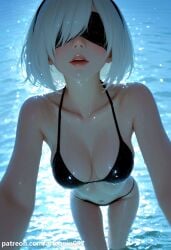 yorha 2b fan art