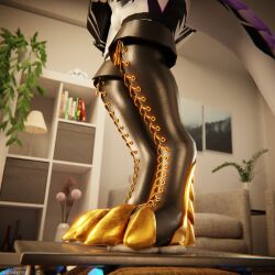1:1 3d_(artwork) absurd_res animal_genitalia animal_penis anthro anthro_on_anthro arms_tied ball_crush ball_squeeze balls biped black_body black_boots black_clothing black_footwear black_fur black_shoes blender_(artwork) blender_cycles_(artwork) blue_body blue_fur blue_penis bodily_fluids bondage boot_on_balls boot_on_penis boots bottomwear bottomwear_pull bound canid canine canine_genitalia canine_penis canis claws clothed clothing clothing_pull cock_and_ball_torture cockbox crush cum cum_dripping_from_penis cum_on_penis depth_of_field digital_media_(artwork) dominant dragonplayer dragonplayer_(character) duo erection erection_under_skirt fangsy feet flat_balls foot_crush foot_fetish foot_on_balls foot_on_penis foot_play footwear fox fur genital_fluids genital_torture genitals gold_accessory gold_boots golden_body goth_boots grey_body grey_fur hair harness hi_res hindpaw hybrid inside jacket jex knot leather leather_boots leather_clothing leather_footwear leather_jacket leather_topwear legs_tied legwear living_room male male/male mammal moan multicolored_body nardoragon nude on_ground open_mouth orgasm pain paws penis penis_squeeze piercing purple_penis raised_bottomwear raised_clothing raised_skirt reflection restraints rexouium rope rope_bondage sex shirt shoes shoes_on skirt skirt_pull slim slim_anthro slim_male slim_sub smile standing standing_on_balls submissive submissive_male tail topwear torture trampling white_body white_fur