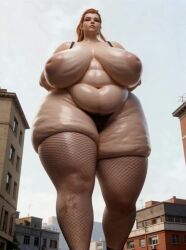 ai_generated amber_eyes animated bbw brigitte brigitte_lindholm cellulite city city_background cityscape civitai deep_skin excessive_size excessive_sweat extreme_cellulite fat_ass fat_stomach fat_thighs fishnet_legwear fishnets giant_ass giantess ginger heels huge_areolae huge_breasts hyper hyper_breasts hyper_thighs inverted_nipples long_hair messygirls obese obese_female overwatch overwatch_2 pubic_hair red_hair redhead_female shiny_skin skindentation small_clothes stomping strongfat sweat sweatdrop sweating sweaty sweaty_body tagme taller_female thigh_highs thong video video_games walking walking_towards_viewer