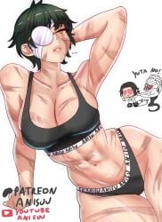 maki zenin from jujutsu kaisen by anisdrawn