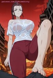 miki kuroda from devilman by tyanimedirty