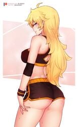 yang xiao long from rwby by bluefield
