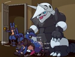 aggron from nintendo by phosaggro